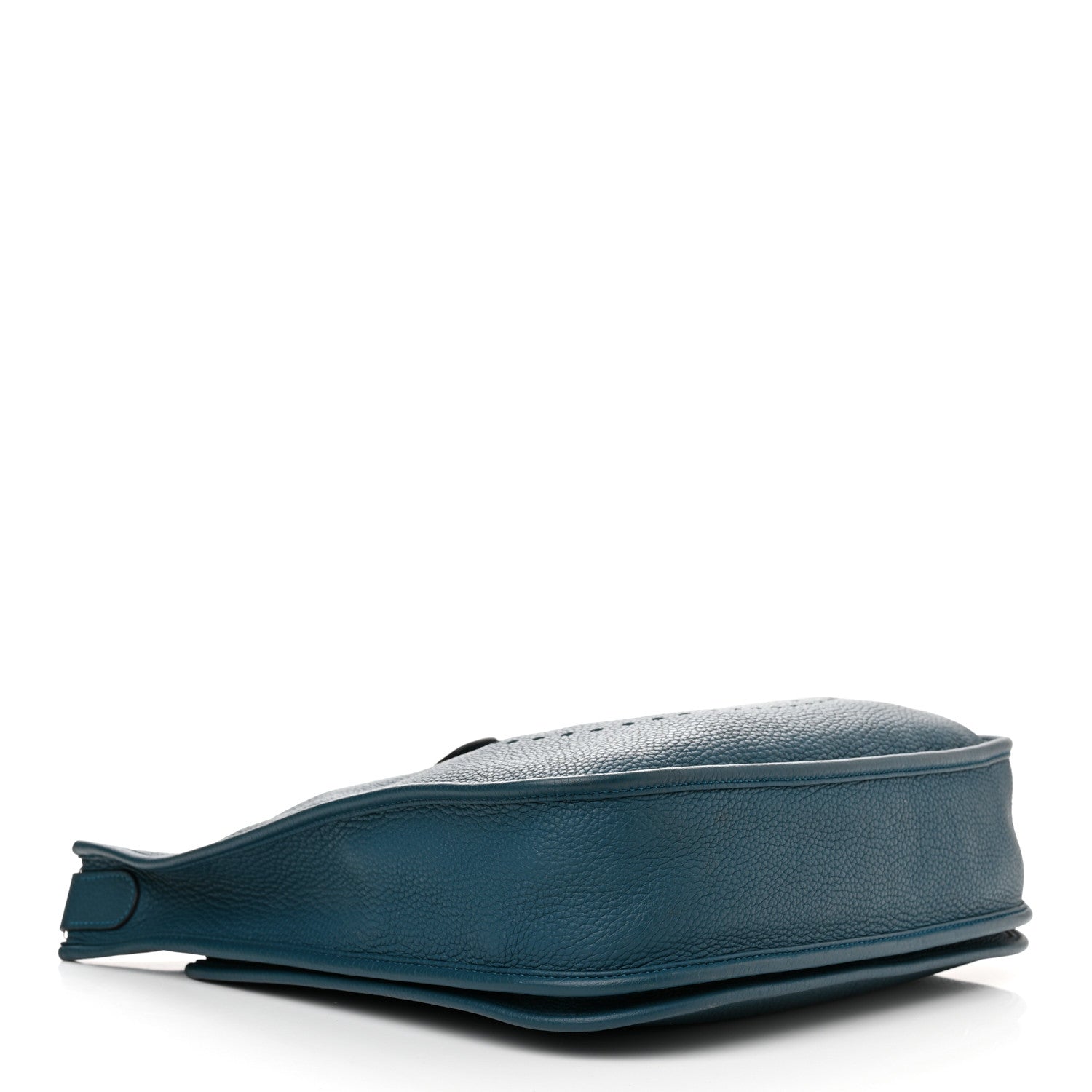 Hermes Taurillon Clemence Amazone Evelyne III PM Colvert Lime 4 of 12