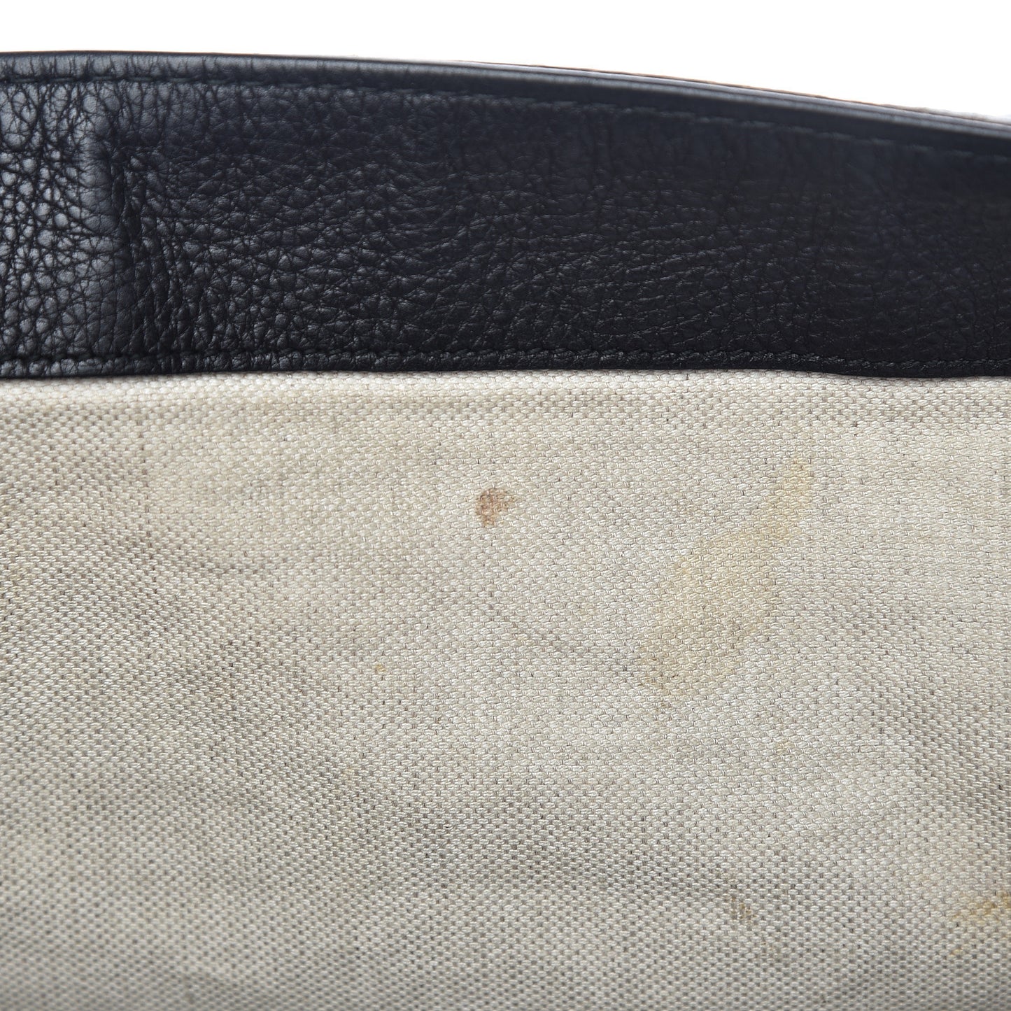 Calfskin Large Techno Horsebit Hobo Black