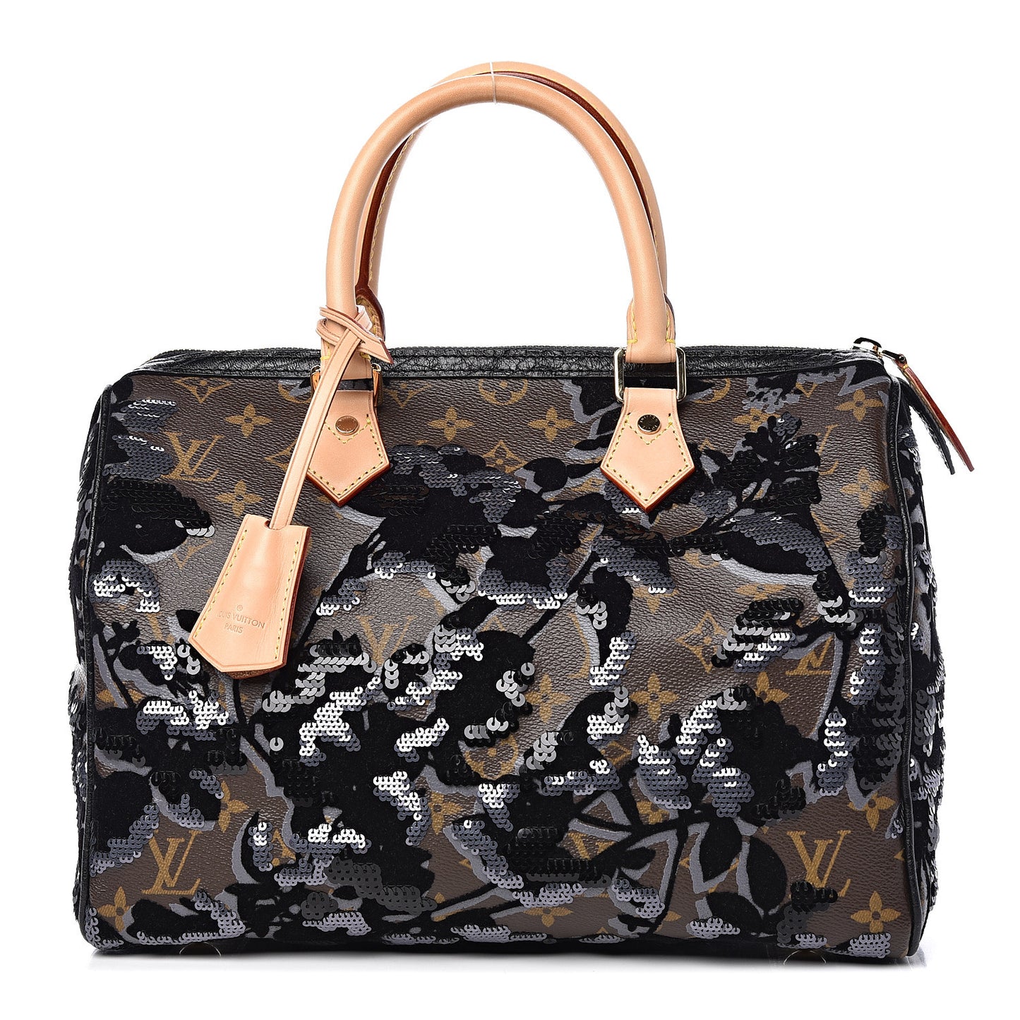 Monogram Fleur De Jais Sequins Speedy 30