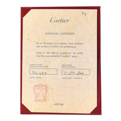 Cartier 18K Yellow Gold Juste Un Clou Ring 54 6.75 6 of 6