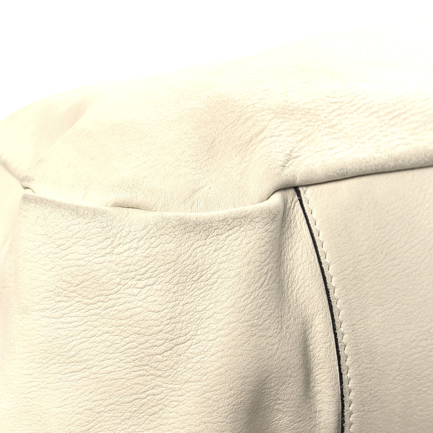 Chanel Lambskin Large Edgy Hobo White 11 of 19