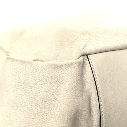 Chanel Lambskin Large Edgy Hobo White 11 of 19
