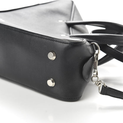 Balenciaga Calfskin S Triangle Duffle Black 7 of 9