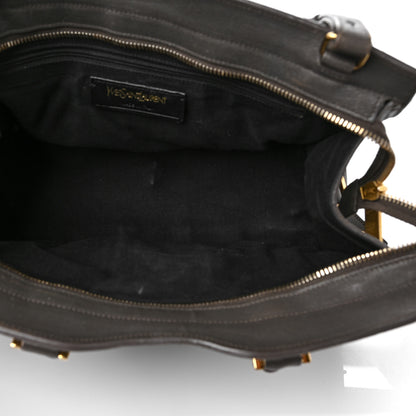 Saint Laurent Sheepskin Small Cabas ChYc Grey 5 of 15