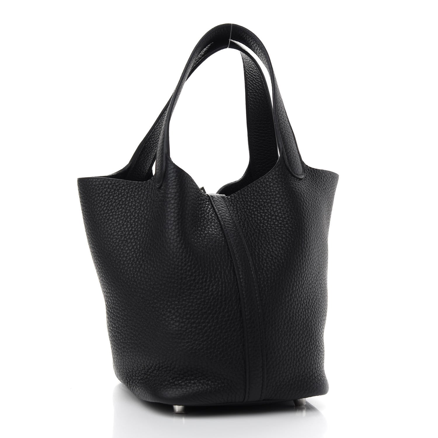 Hermes Taurillon Clemence Picotin Lock 18 PM Black 3 of 9