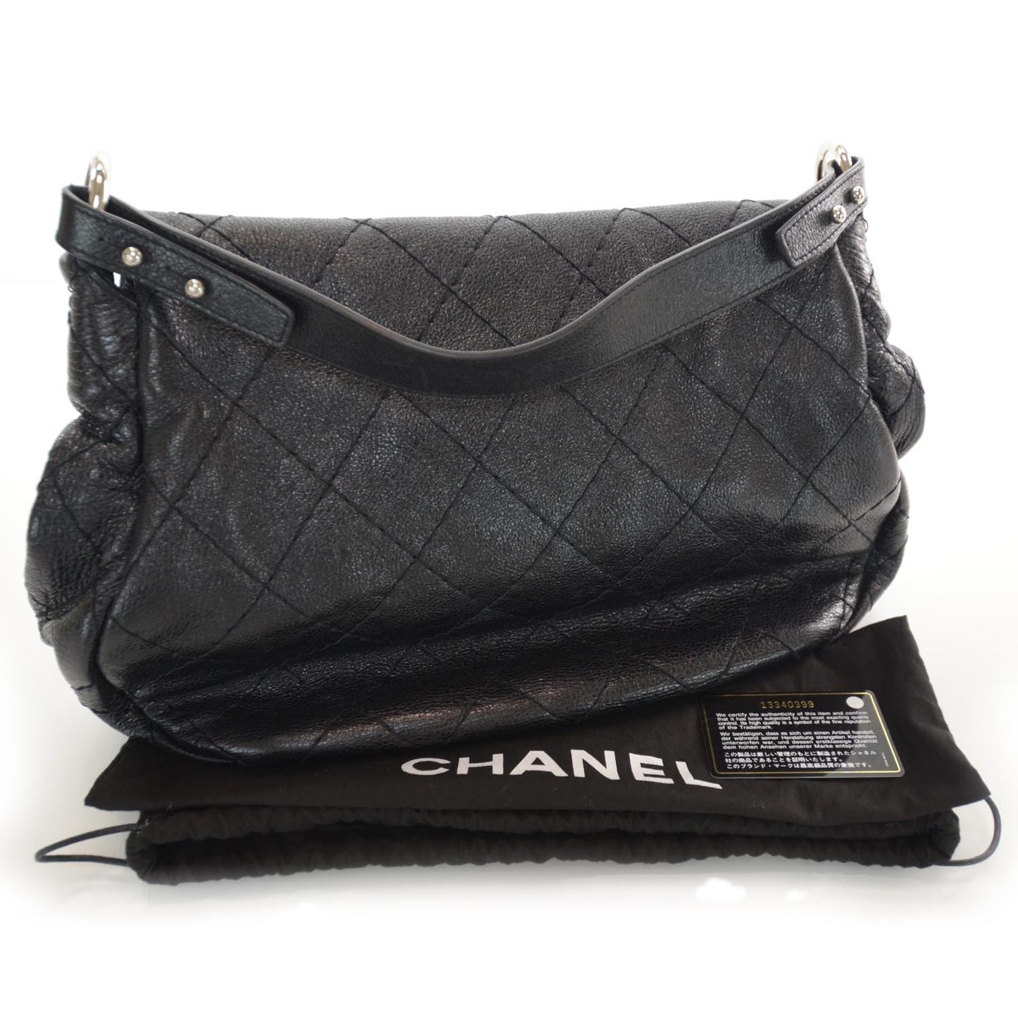 Leather On The Road XL Flap Black