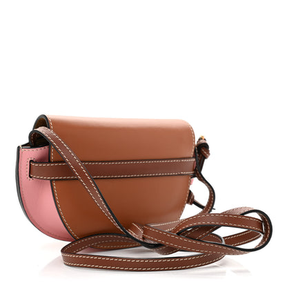 Loewe Calfskin Mini Gate Crossbody Bag Pastel Pink Tan 3 of 8