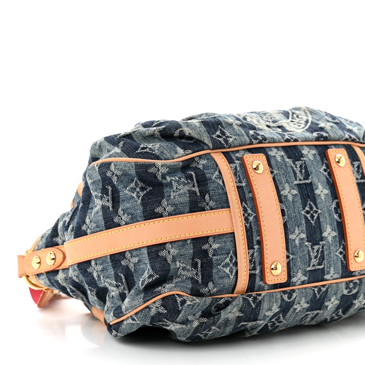 Louis Vuitton Denim Raye Porte Epaule MM 8 of 12