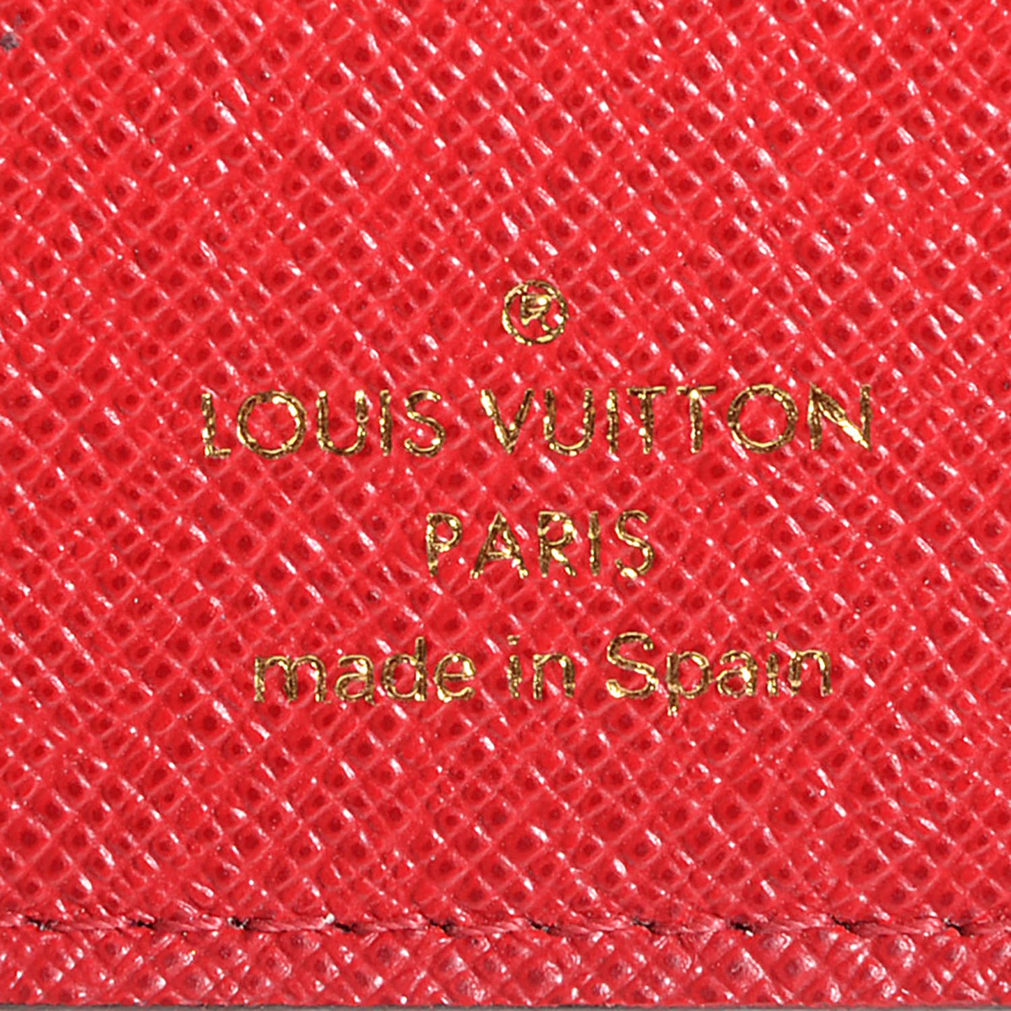 Monogram Insolite Wallet Red