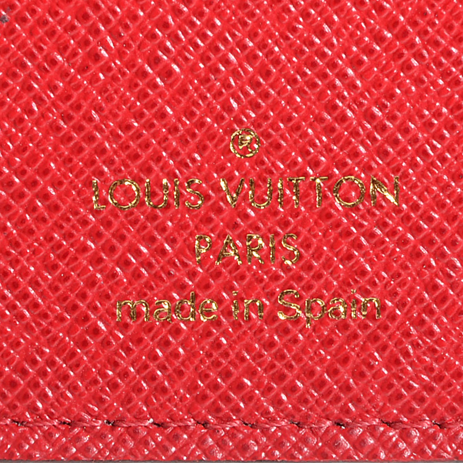Louis Vuitton Monogram Insolite Wallet Red 6 of 7