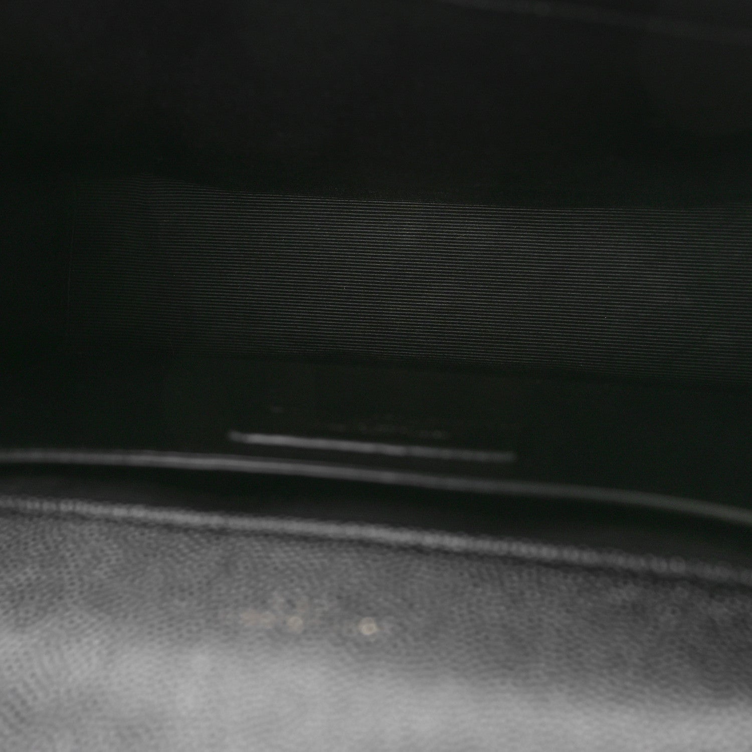 Saint Laurent Grain De Poudre Textured Mixed Matelasse Triquilt Medium Monogram Monochrome Satchel Black 5 of 10