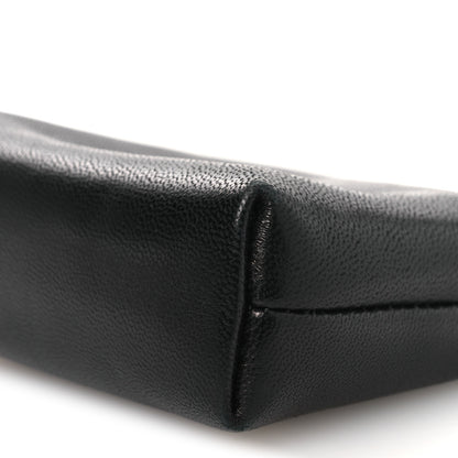 Saint Laurent Lambskin Mini Sac Charniere Black 9 of 9