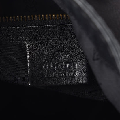 Gucci Calfskin Large Jockey Hobo Black 6 of 13