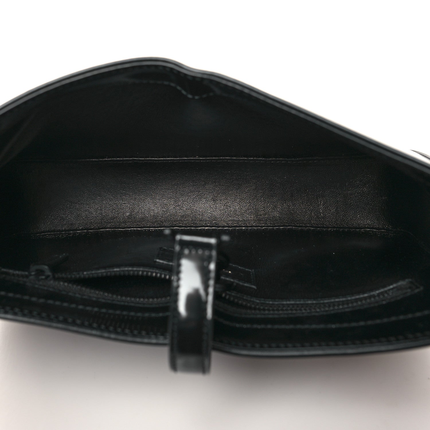 Saint Laurent Patent Le 5 A 7 Hobo Black 5 of 10