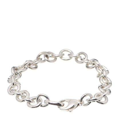 Tiffany Sterling Silver Round Chain Link Bracelet 3 of 5