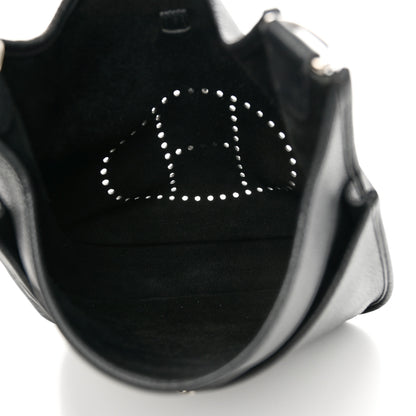 Hermes Taurillon Clemence Evelyne III PM Black 5 of 11
