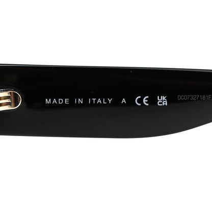 Chanel Acetate Crystal CC Shield Sunglasses 5497-B-A Black 6 of 11