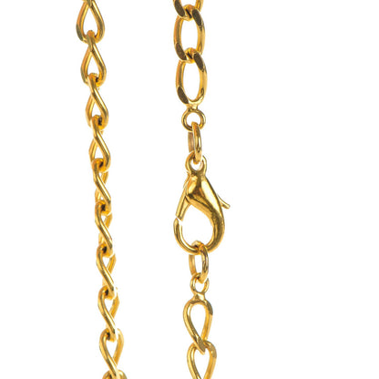 Chanel Enamel CC Pendant Necklace White Gold 4 of 6