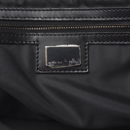 Fendi Zucchino Small Shoulder Bag Black 5 of 11