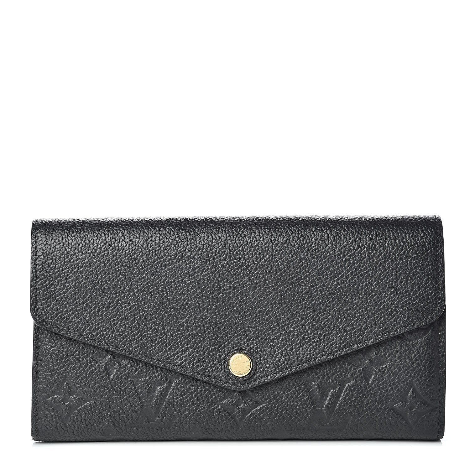 Louis Vuitton Empreinte Sarah Wallet NM Black 1 of 7