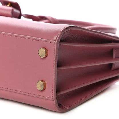 Saint Laurent Calfskin Nano Sac De Jour Rose Dark 9 of 29