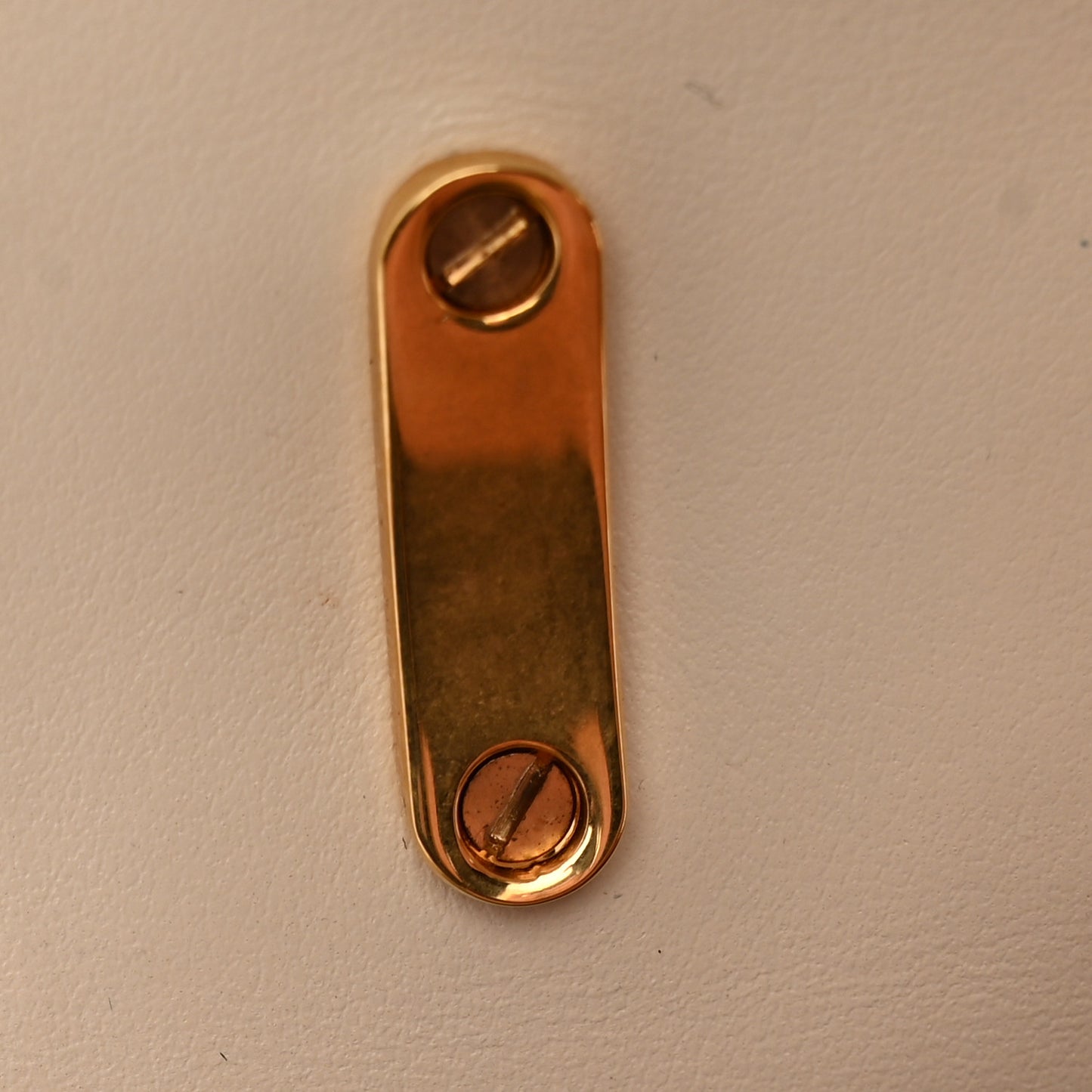 High Gloss Calfskin Lana Small Top Handle Eggshell