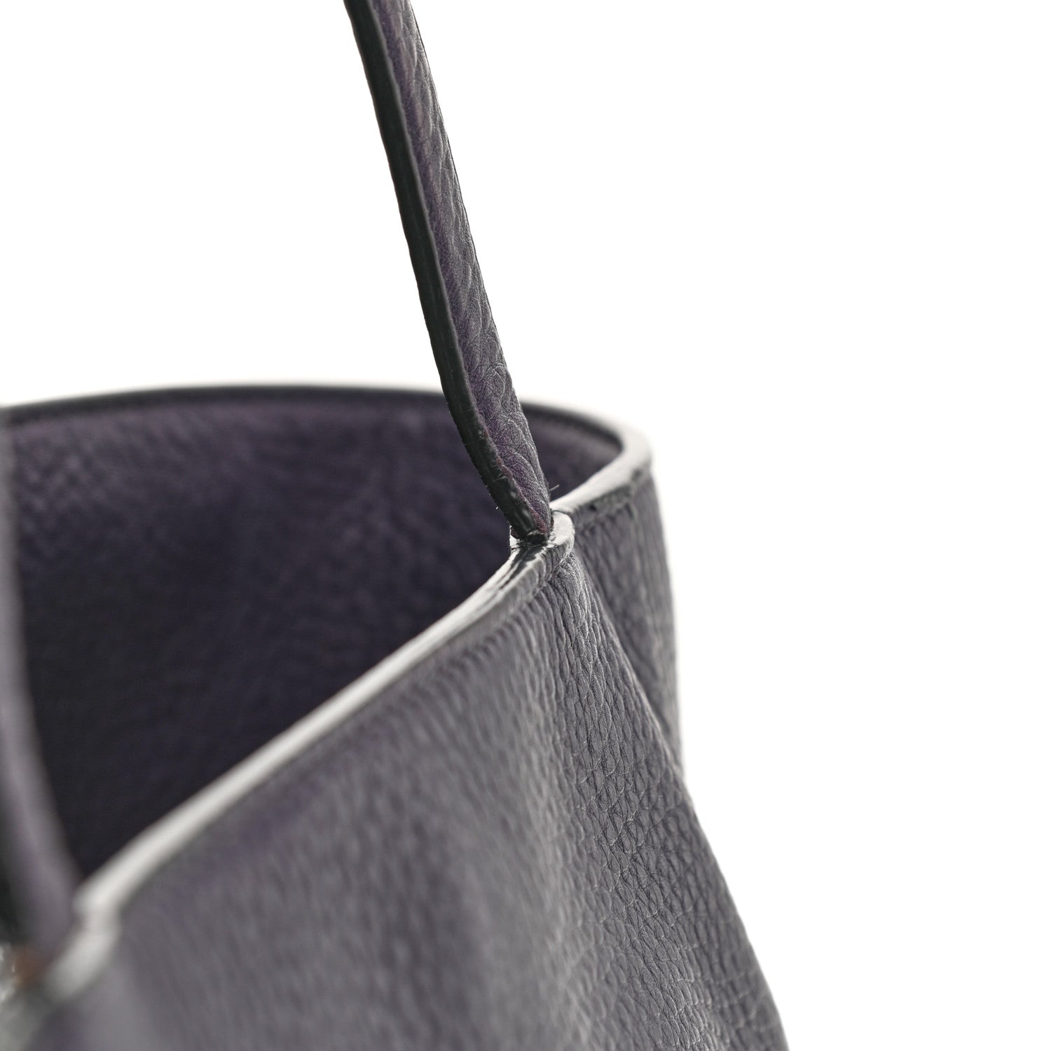 Prada Vitello Daino Tote Melanzana 15 of 19