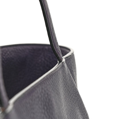Prada Vitello Daino Tote Melanzana 15 of 19