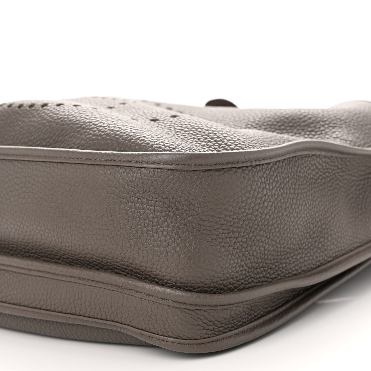 Hermes Taurillon Clemence Evelyne III GM Etain 10 of 11