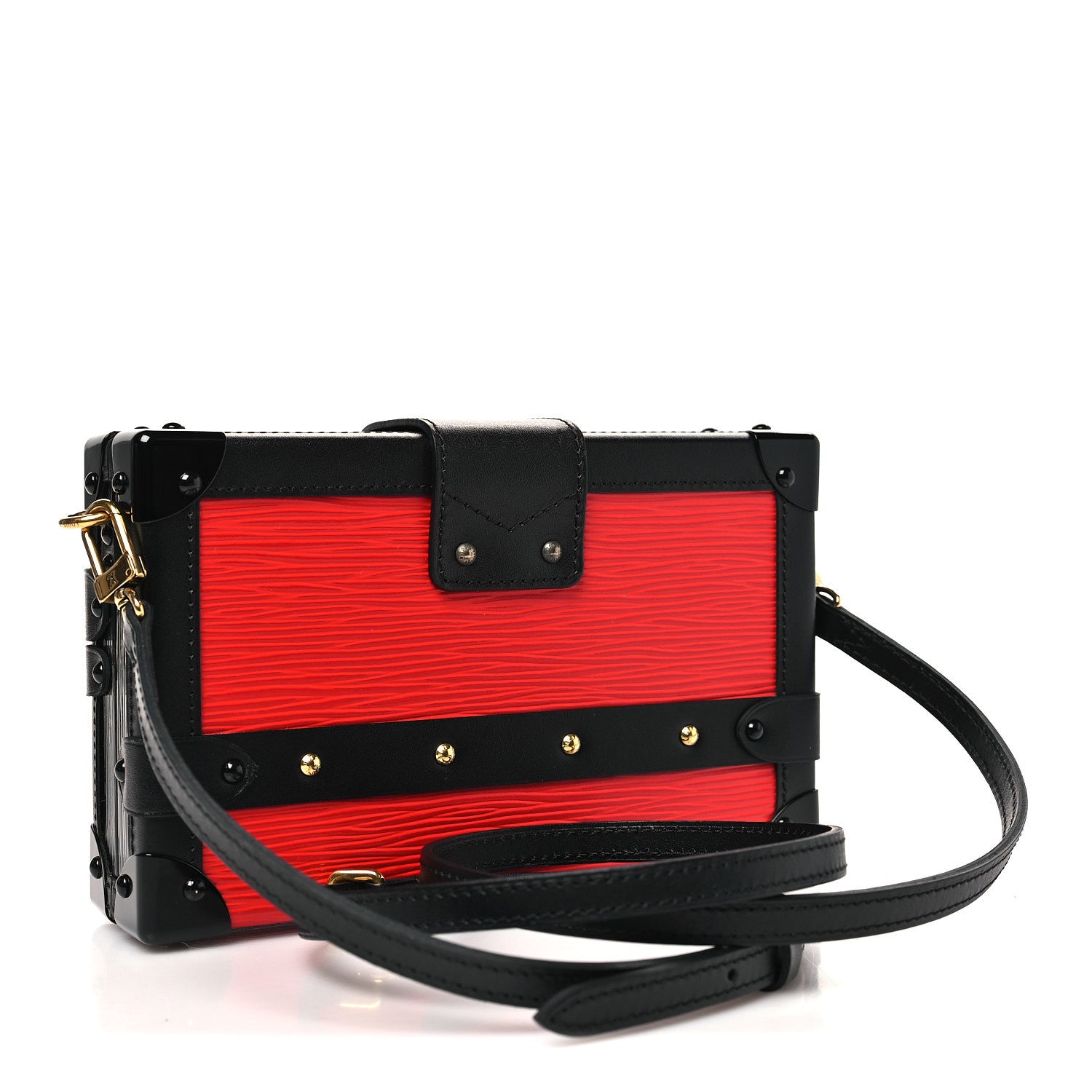 Louis Vuitton Epi Petite Malle Coquelicot 2 of 8