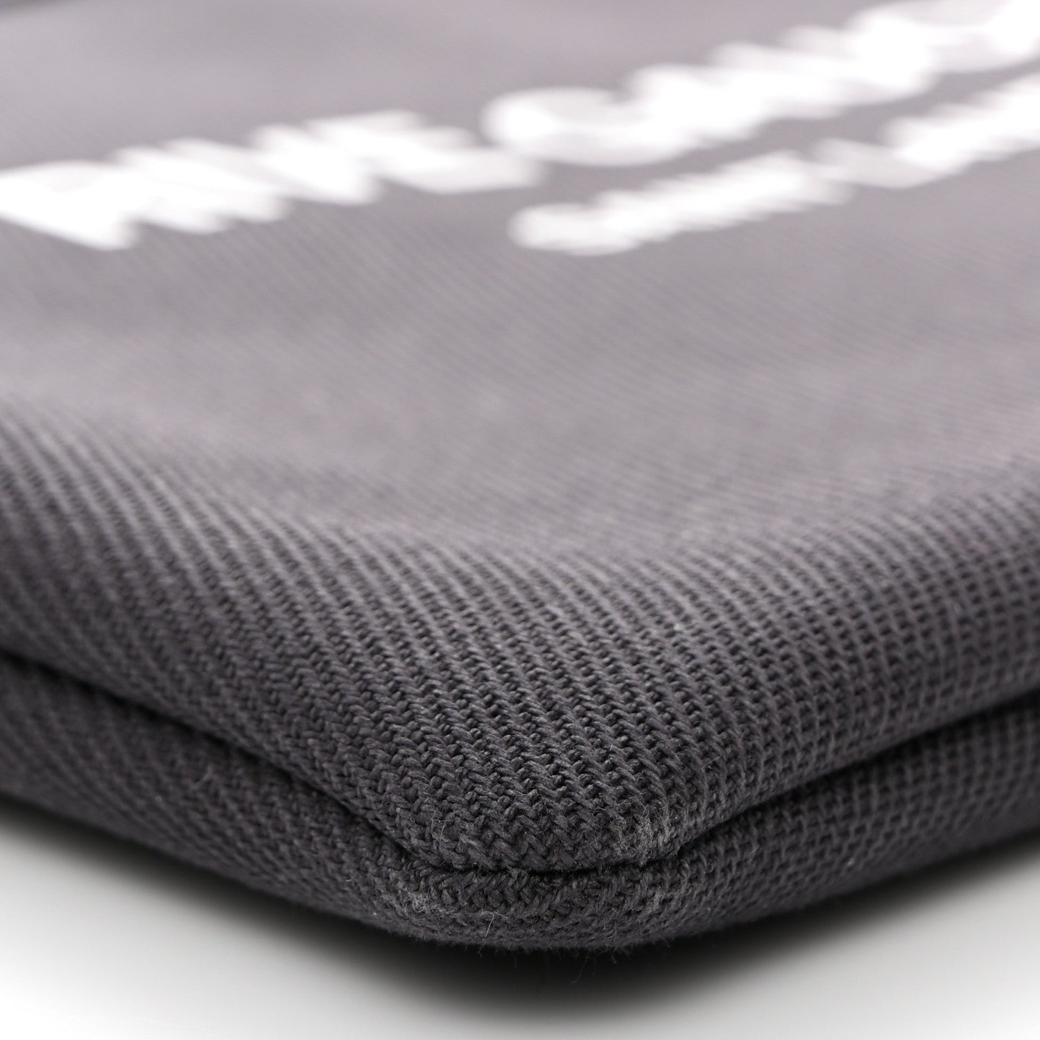 Saint Laurent Linen Canvas Rive Gauche Zipped Pouch Black 8 of 9