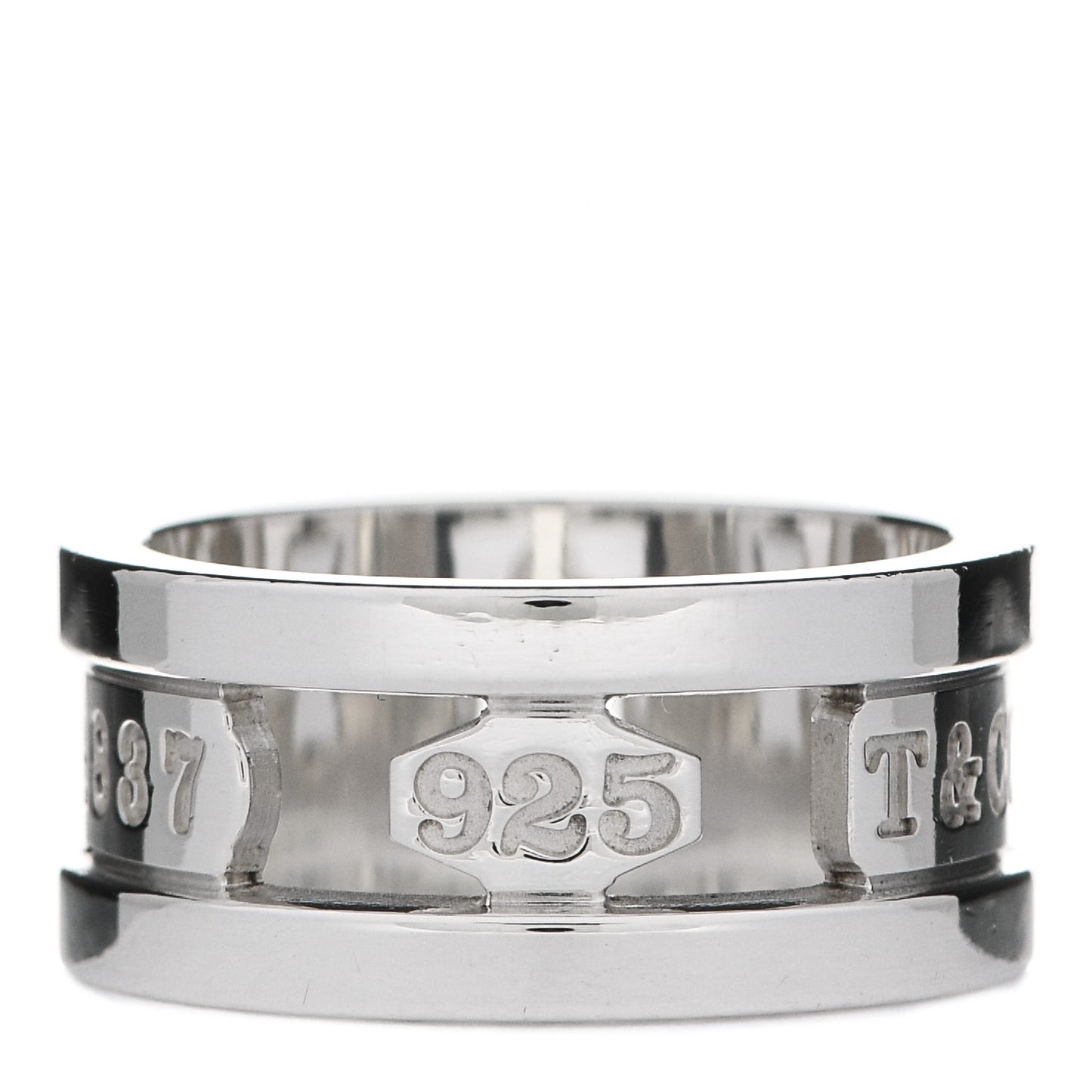 Sterling Silver 1837 Elements Ring 54 7