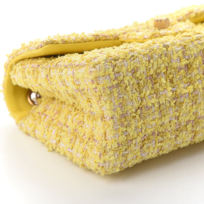Chanel Tweed Quilted 2.55 Reissue Mini Flap Yellow 7 of 8