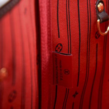 Louis Vuitton Damier Ebene Neverfull MM 7 of 12