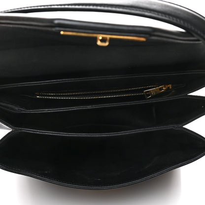 Prada New Calfskin Ingrid Top Handle Bag Black 5 of 9