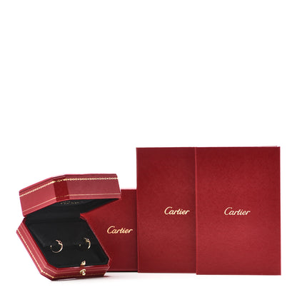 Cartier 18K Yellow Gold Juste Un Clou Hoop Earrings 7 of 7