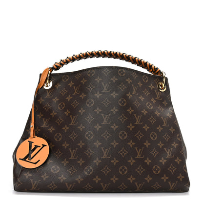 Louis Vuitton Monogram Braided Artsy MM Safran Imperial 1 of 8