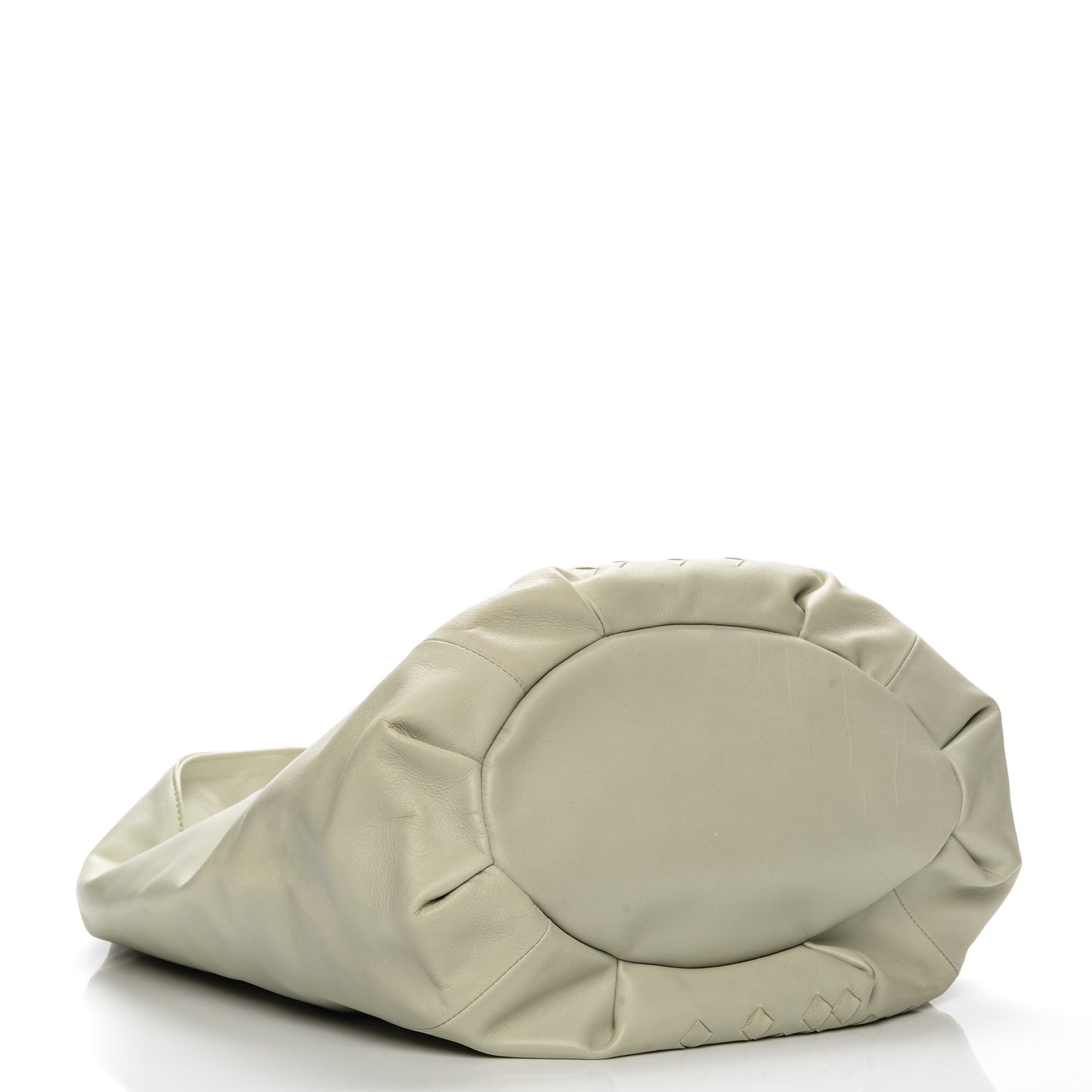 Nappa Woven Hobo Ivory