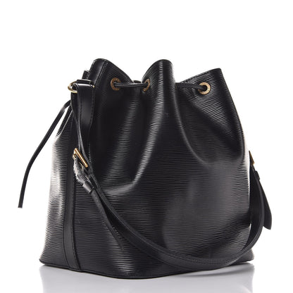 Louis Vuitton Epi Petit Noe Black 3 of 12