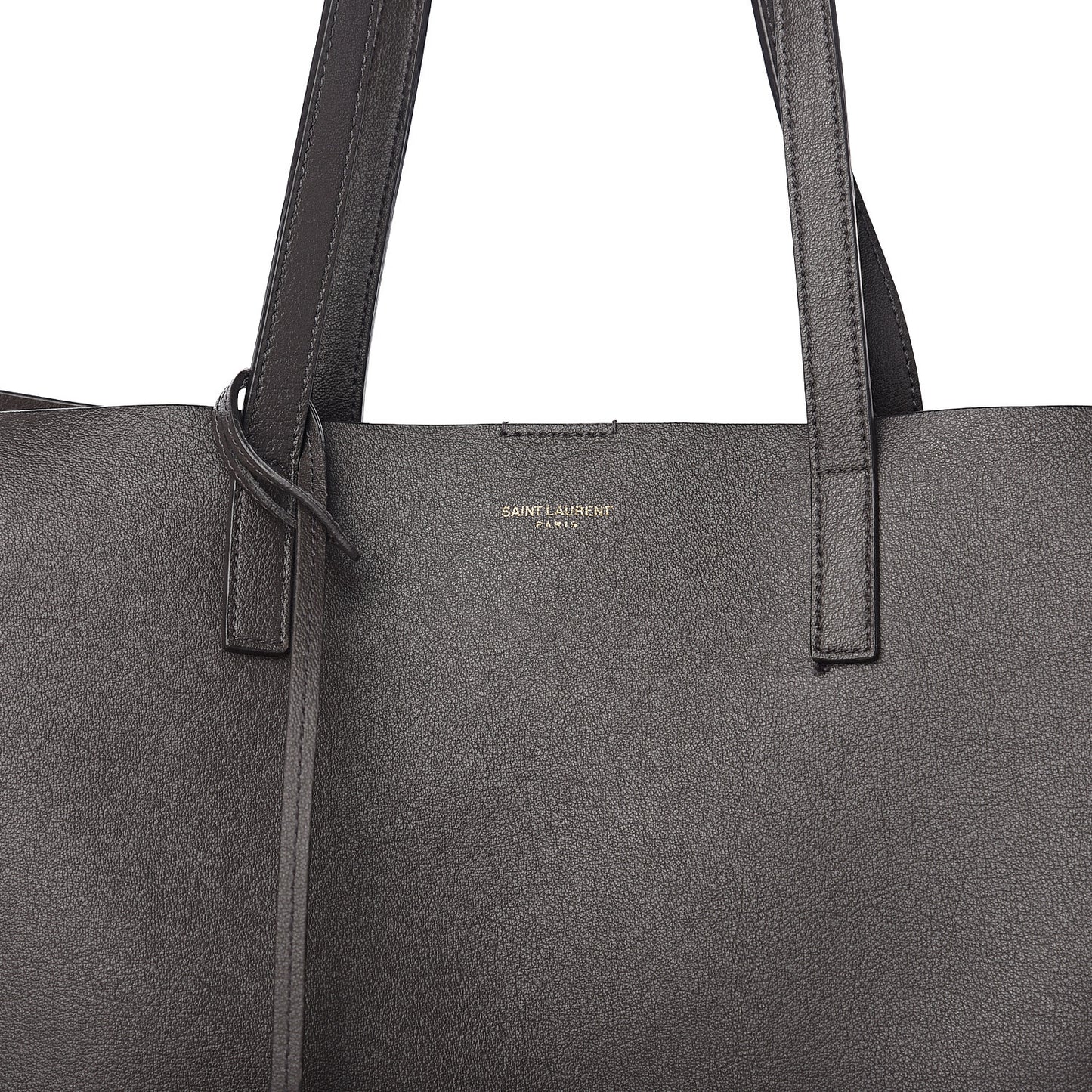 Calfskin Large Shopping Tote Earth
