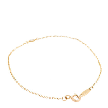 Tiffany 18K Yellow Gold Diamond .08ct Elsa Peretti Diamonds by the Yard Bracelet 3 of 5