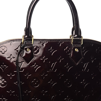 Louis Vuitton Vernis Alma MM Amarante 10 of 10