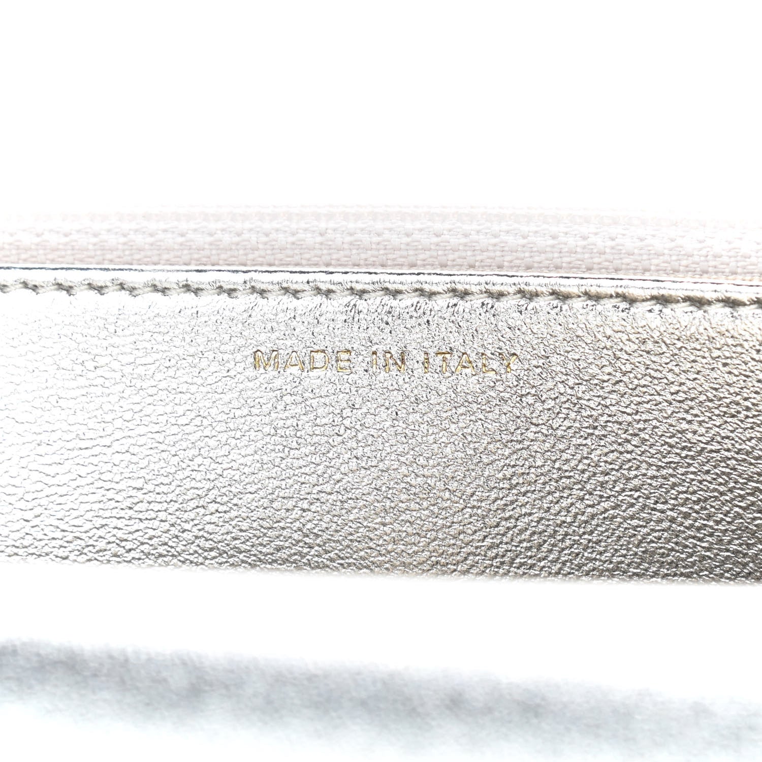Chanel Gradient Metallic Lambskin Quilted Like A Wallet Wallet On Chain WOC Gold Pink 7 of 10