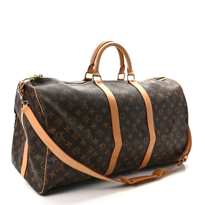 Louis Vuitton Monogram Keepall Bandouliere 55 3 of 9