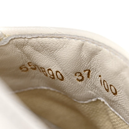 Gucci Nappa Matelasse GG Marmont Espadrilles 37 Great White 6 of 8