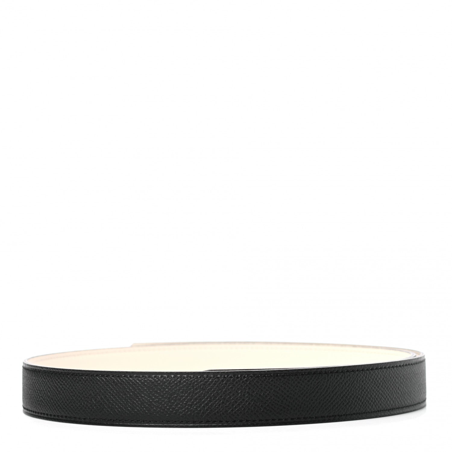 Hermes Swift Epsom 24mm H Belt Strap 80 Nata Black 2 of 5