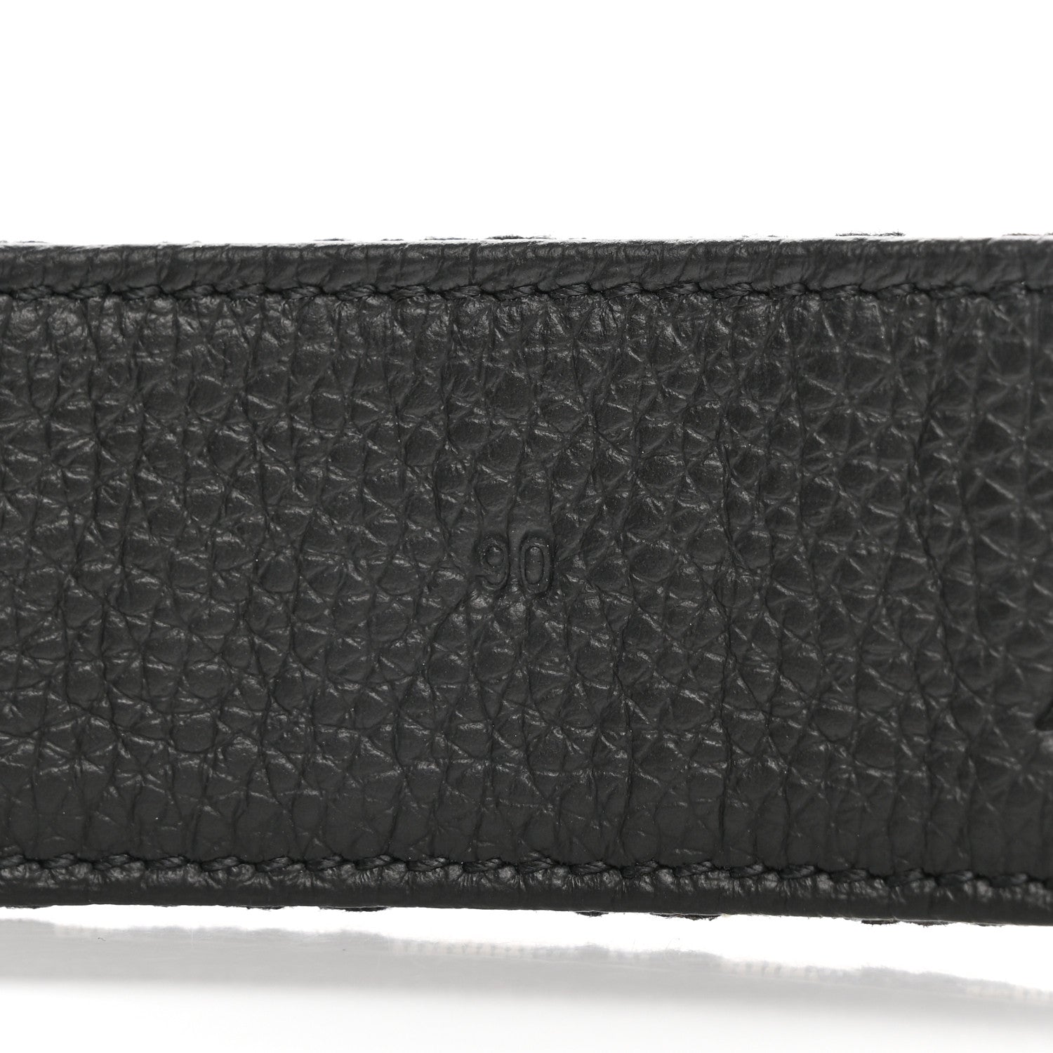 Christian Dior Oblique 35mm Belt 90 36 Beige Black 4 of 7