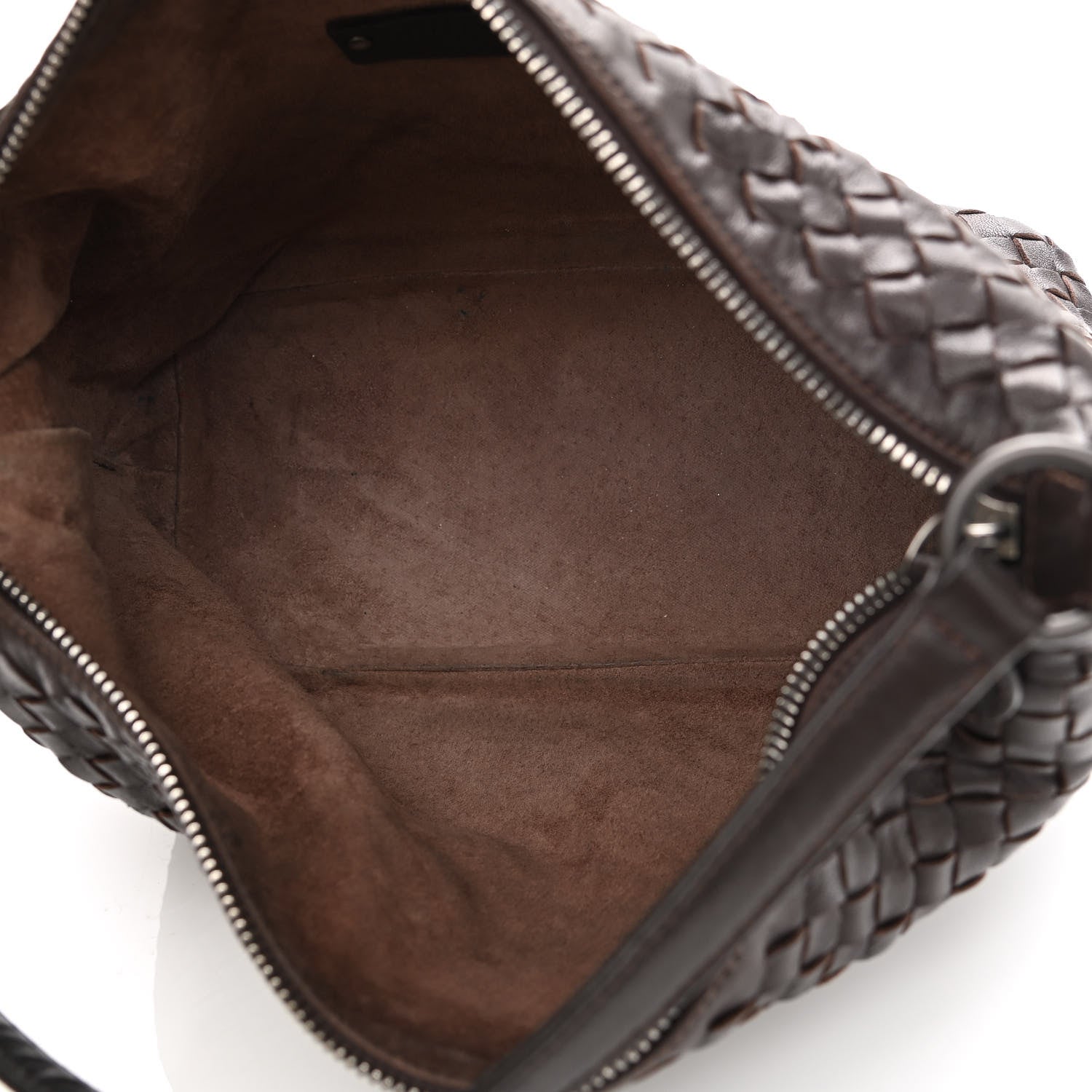 Bottega Veneta Nappa Intrecciato Small Shoulder Bag Ebano 4 of 10