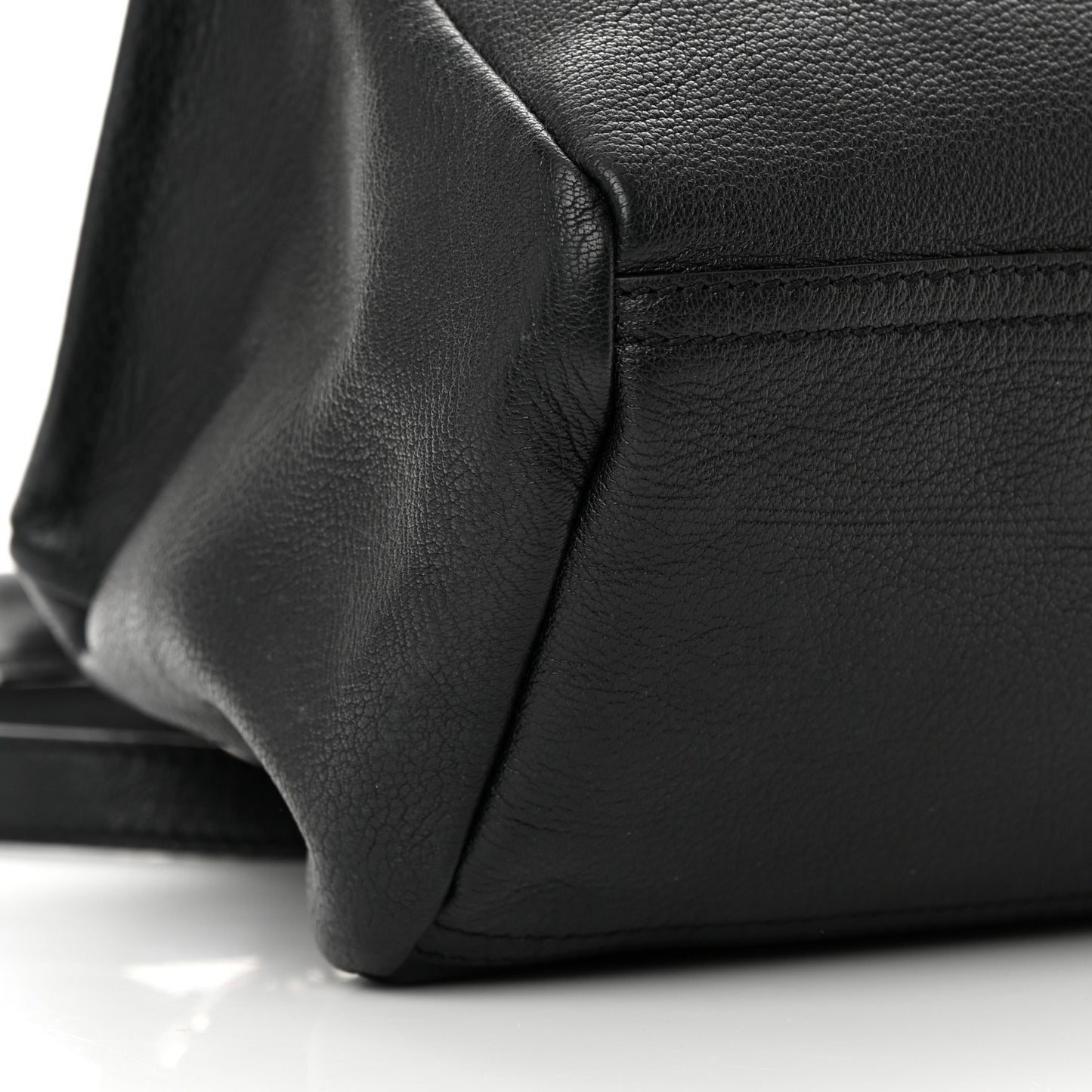 Sugar Goatskin Small Pandora Black