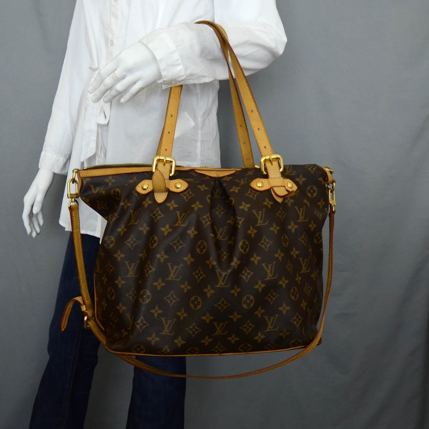 Louis Vuitton Monogram Palermo GM 2 of 12